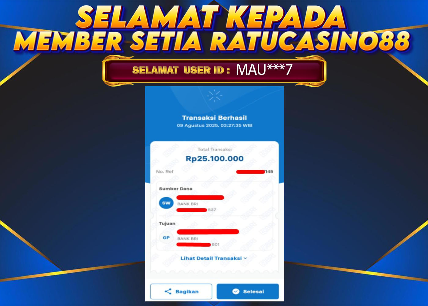 WITHDRAWAL MEMBER 22