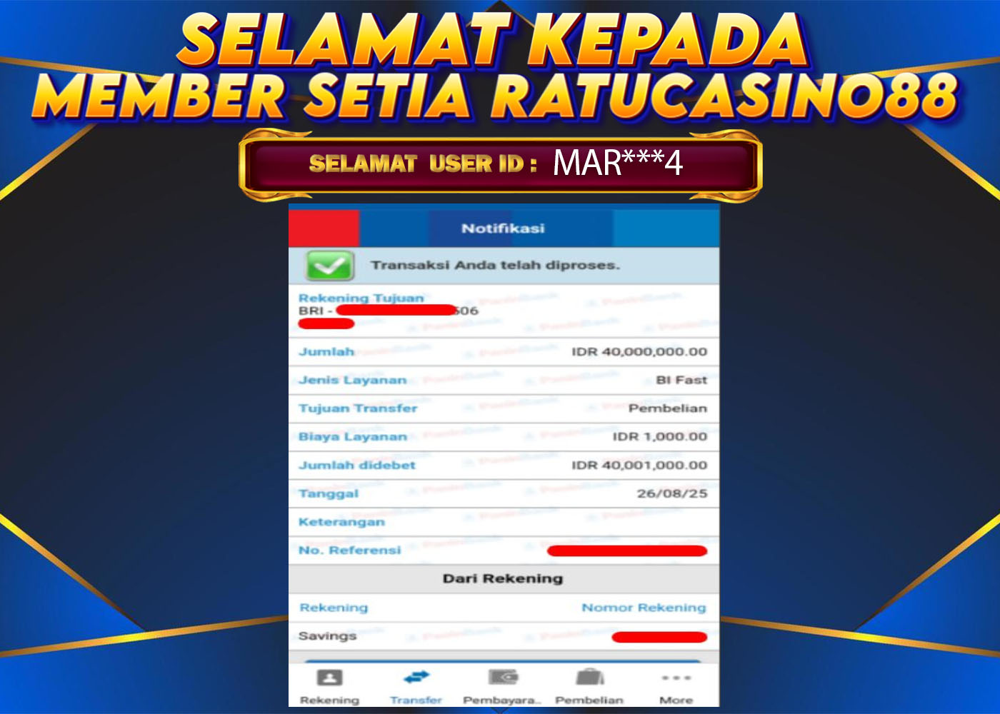 WITHDRAWAL MEMBER 39