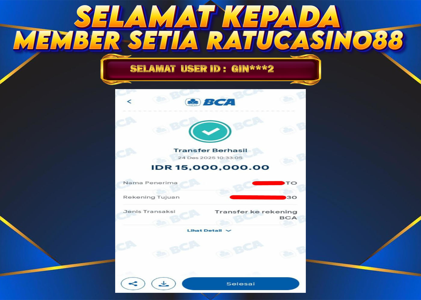 WITHDRAWAL MEMBER 171